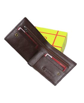 Leather Wallet For Gents-Black,Blue & Chocolate Color
