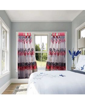 Curtain for Door Windows- Cream off-white 1pc