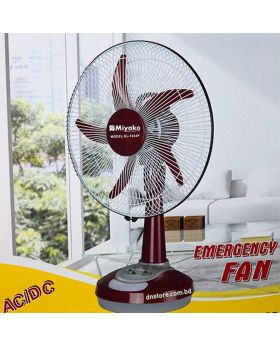 Miyako KL-1022 P (12 ) Re-Chargeable Fan
