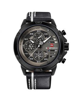 Naviforce NF9110 Men’s Watch. Black & Red Color