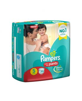 Pampers New Diapers Pants, Large (8 Count)