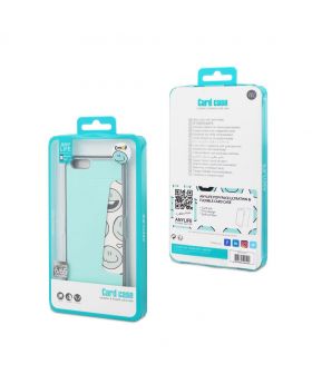 Any Life Popyface ultrathin & flexible Card Case for Iphone 6/6S (Paste)