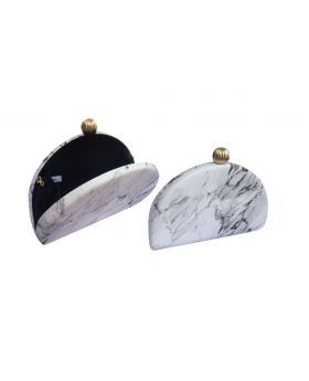 White Color Clutch Bag for Women
