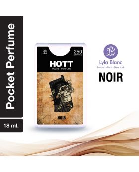 Lyla Blanc HOTT NOIR POCKET PERFUME 18 ML FOR MEN