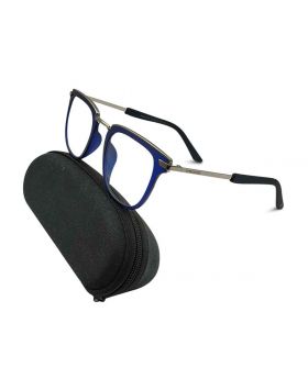 Black Raybon Half Rim Eyeglass
