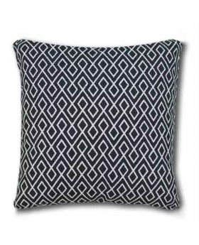 Polly Filler Cushion & Cotton Cover Set - Black & White