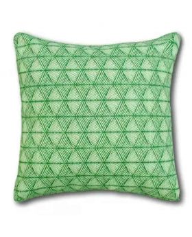  Ocean Green Polly Filler Cushion & Cotton Cover Set 