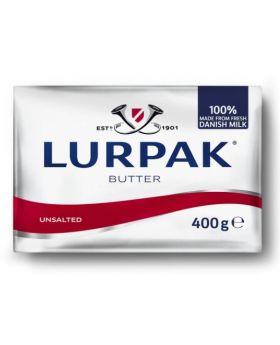 Lurpak Butter Block Unsalted 200g
