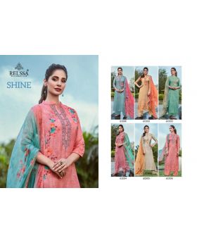 NIHAARA BY GLOSSY SIMAR VISCOSE DOLA JACQUARD FUNCTIONAL WEAR HEAVY LOOK SALWAR SUITS
