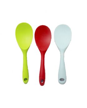 Silicone Rice Spoon Sushi Scoop Kitchen Tool 3 Colors-1pcs