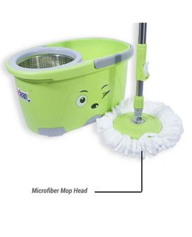 Microfiber 360 Degree Regular Rotary/Spin Mop Floor Cleaning Mop_RM-9623