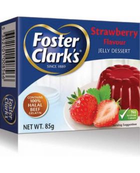 Foster Clark's Jelly Crystal 85g Strawberry