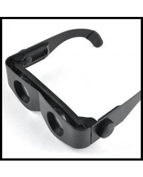 Kacamata Teropong Zoom Glasses - Black