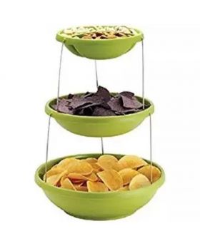 Twistfold Party Bowls (3 Tiers) - Green