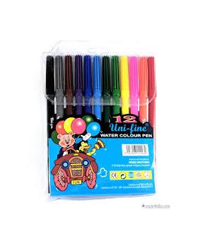Uni fine- Water color pen