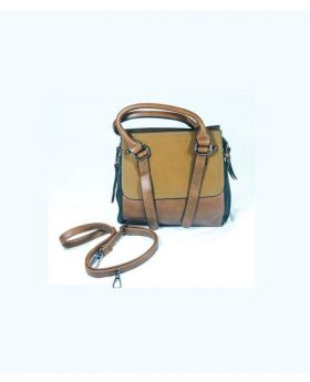 Good QualityArtificial Leather Hand bag- Brown with chocolate Colour