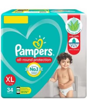 PAMPERS JUMBO PACK BABY DRY SIZE 7 (By 58 nappies)
