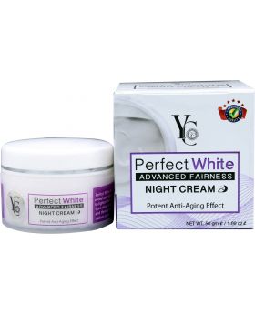 YC PERFECT WHITE FAIRNESS NIGHT CREAM_50 gm
