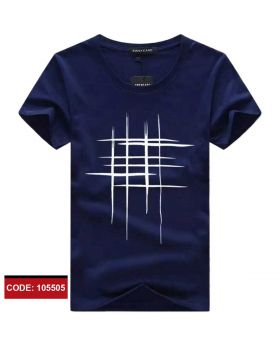 Half Sleeve Cotton T-shirt-105505