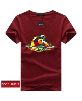 Half Sleeve Cotton T-shirt-105510