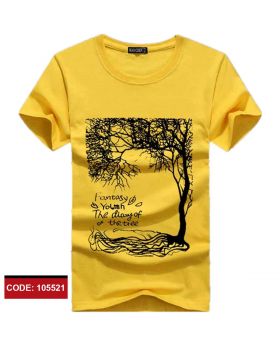 Half Sleeve Cotton T-shirt-105521