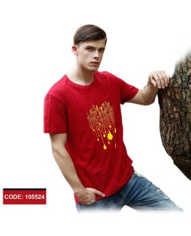 Half Sleeve Cotton T-shirt-105524