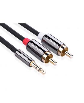 3.5mm male to 2RCA male cable 5M