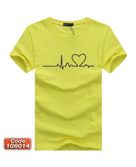 Half Sleeve Cotton T-shirt-106014