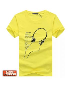 Half Sleeve Cotton T-shirt-106057