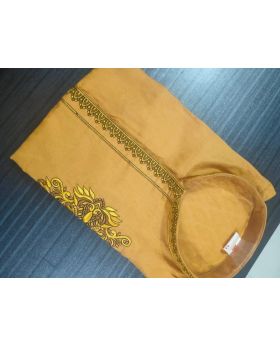 Indian Fabrics Semi Long Panjabi-106280