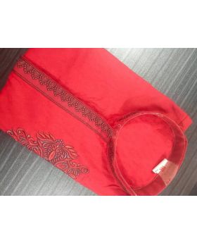 Indian Fabrics Semi Long Panjabi-106281