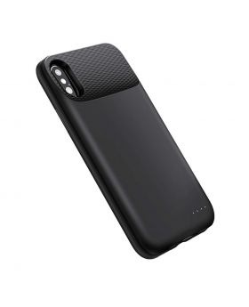iPhone X Battery CaseBlack with wireless charging treasure