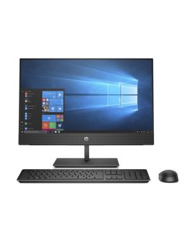 HP Pro One 400 G4 8th Gen Intel Core i5 8500T 20 Inch WideScreen HD (1600X900) Display, Wireless Key and Mou, Free DOS, All in One PC