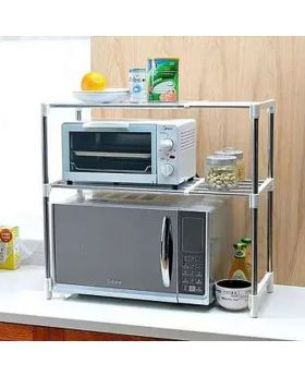 High Quality Microwave Oven Storage Racks - Silver