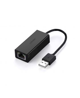 USB 2.0 10/100 Mbps Network Adapter  Black ABS 10CM