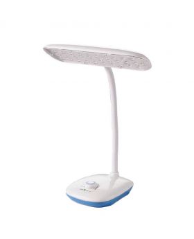 DP Charging LED Eye Protection Study Lamp Stepless Dimming Desk Lamp-Blue