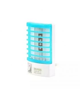 Electric Mosquito Killer Night Lamp - White and Sky Blue