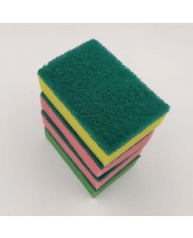 3 Layers Cleaning Sponge 12 PCS Pack