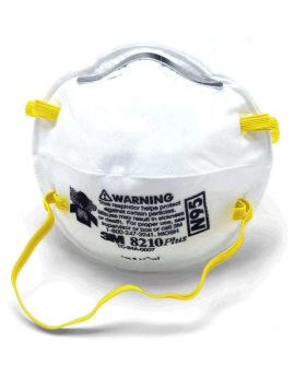 3M General Use Respirator 8210, N95 Mask (Box of 20)