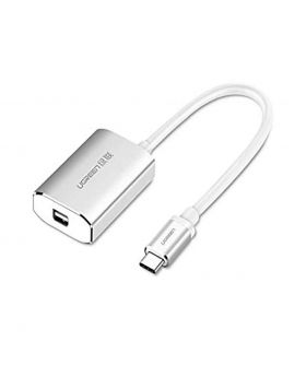 USB Type C to Mini DP Converter  Silver