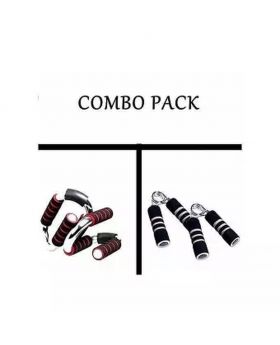 Combo Pack of Push Up Bar and Hand Grips