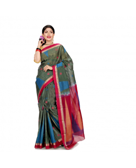 Maslice Cotton colorful Saree