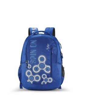 Skybags New Neon 32 litres Spacious Blue School Backpack