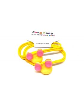 Fashionable Rubber Band for Baby - Yellow