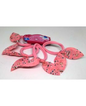 4pcs Set Rubber Band for Baby - Light Pink