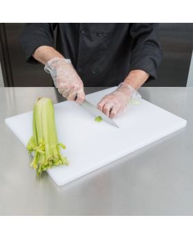 Poly Cutting Board - White