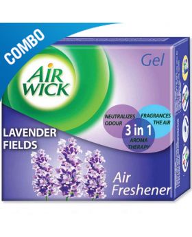 Airwick Wild Lavendar Field Air Freshener Gel 50 gm ( 5 Pack Combo)