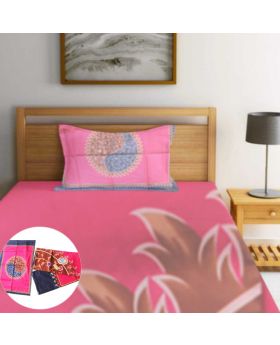 BRR Panel Cloth Bedsheet-ASHA022