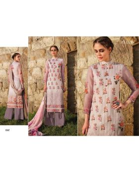 Printed Organdi With Embroidery Dress