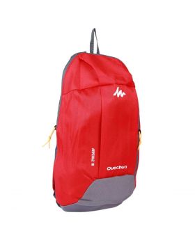 Nylon Back Pack Red Gray Color (40*23*10) cm